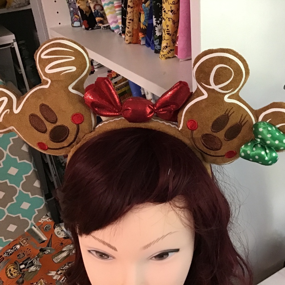 disney parks gingerbread ear headband
